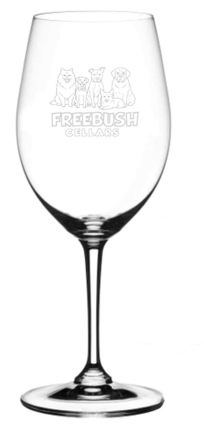 Riedel- Freebush Cellars Wine Glass