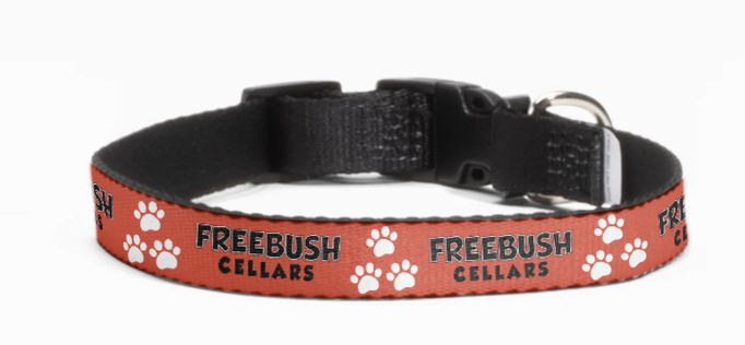 Freebush Cellars Dog Collar
