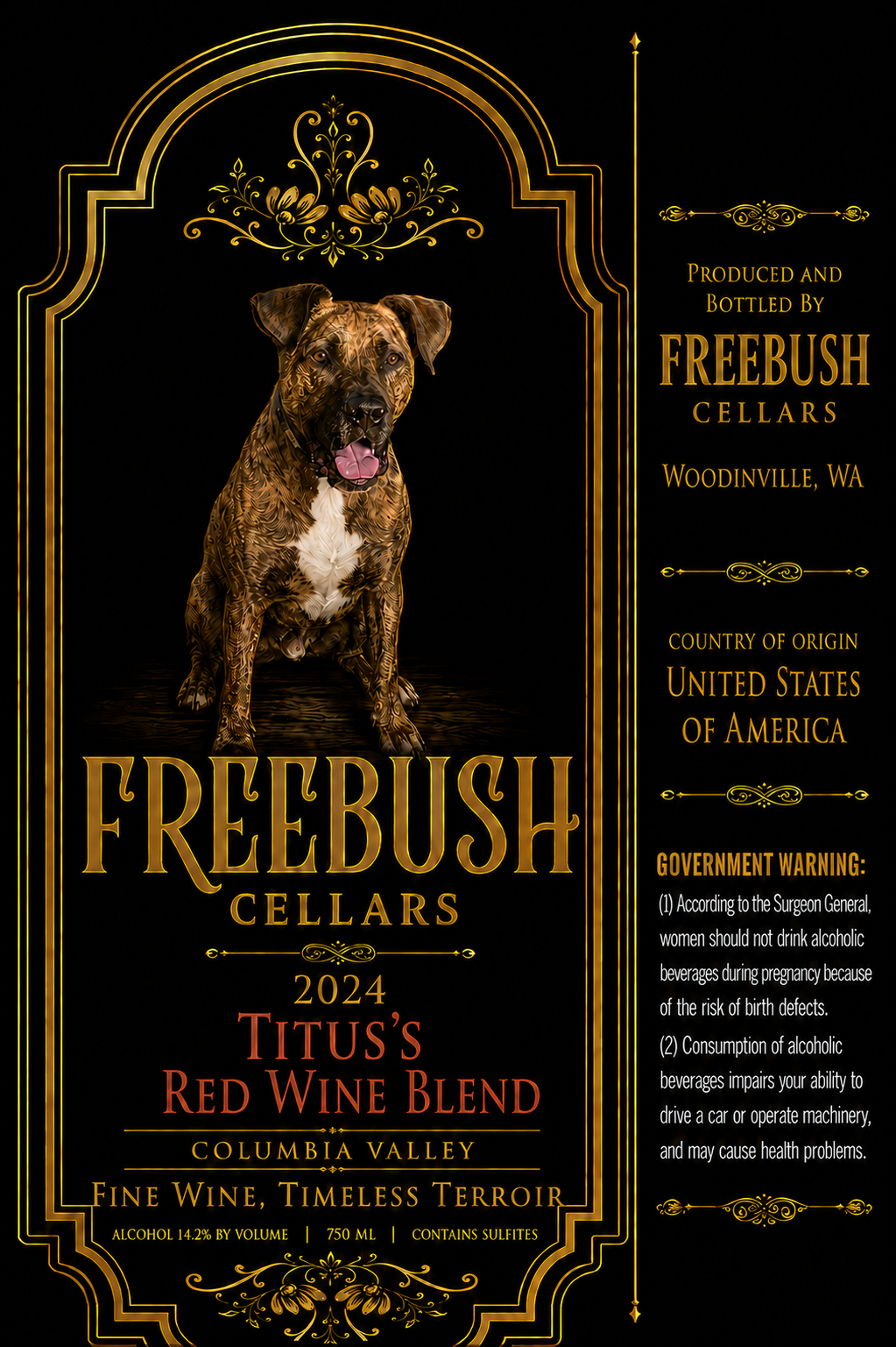 2024 Titus's Red Blend