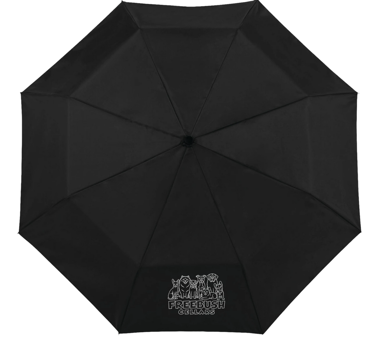 Freebush 3-Section Auto Open & Close Umbrella